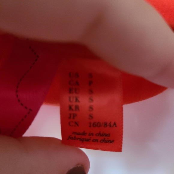 Forever 21 Orange Button Up Tank Size Small - Picture 4 of 5